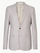 Marks & Spencer Regular Fit Jacket Neutral