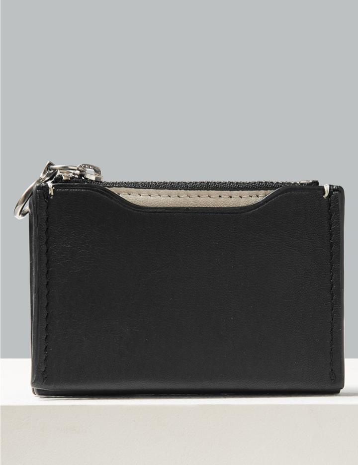 Marks & Spencer Leather Purse Black Mix