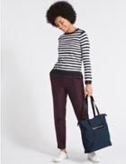 Marks & Spencer Zipped Tote Bag With Stormwear&trade; Navy Mix