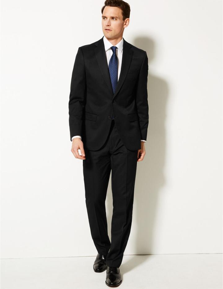 Marks & Spencer Black Regular Fit Jacket