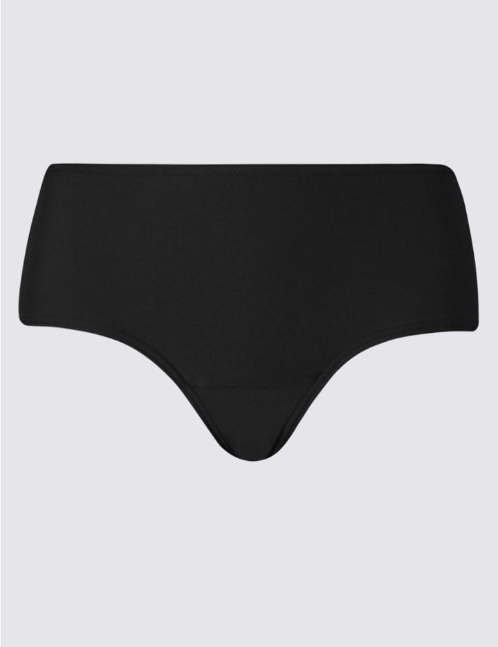 Marks & Spencer Hipster Bikini Bottoms Black