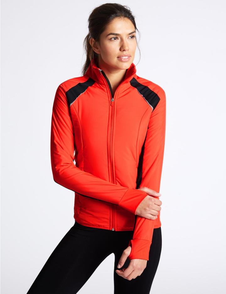 Marks & Spencer Padded High Neck Jacket Flame