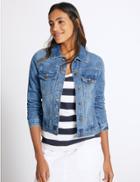 Marks & Spencer Pure Cotton 2 Pocket Jacket Indigo