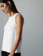 Marks & Spencer Knitted Vest Top Winter White