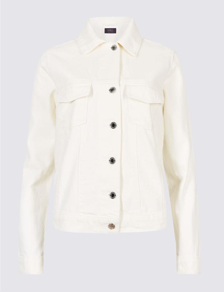 Marks & Spencer Denim Jacket Soft White