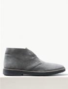 Marks & Spencer Suede Lace-up Desert Boots Grey