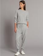 Marks & Spencer Pure Cashmere Joggers Grey Marl