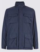 Marks & Spencer 4 Pocket Jacket With Stormwear&trade; Navy