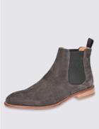 Marks & Spencer Suede Chelsea Boots Grey