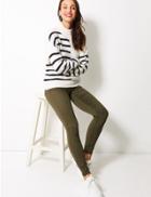 Marks & Spencer High Waist Super Skinny Jeggings Hunter Green