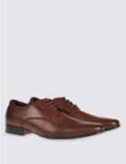 Marks & Spencer Lace-up Derby Shoes Brown Mix