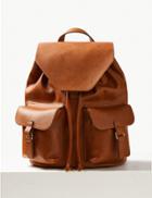 Marks & Spencer Faux Leather Backpack Bag Tan
