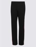 Marks & Spencer Quick Dry Cotton Rich Joggers Black Mix