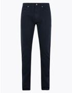 Marks & Spencer Slim Fit Cotton Rich Jeans Navy