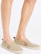 Marks & Spencer Cupped Slip-on Pump Light Putty
