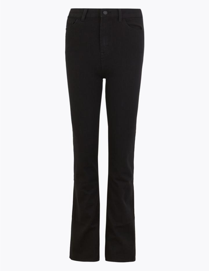Marks & Spencer Magic Lift Bootcut Jeans Black