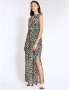 Marks & Spencer Speckled Maxi Dress Black Mix