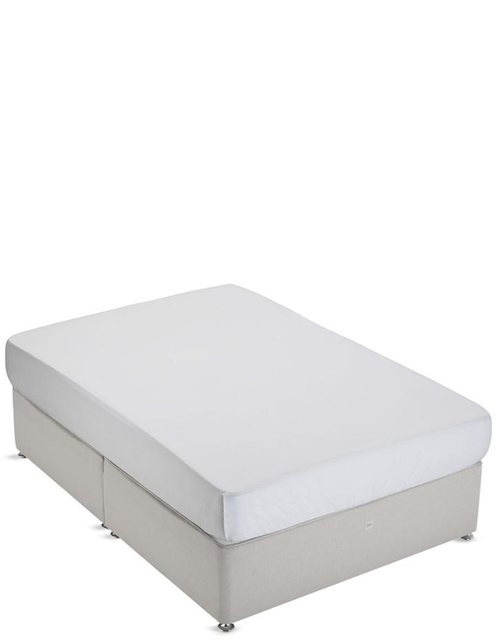 Marks & Spencer Non-iron Pure Egyptian Cotton Deep Fitted Sheet Silver Grey