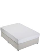 Marks & Spencer Non-iron Pure Egyptian Cotton Deep Fitted Sheet Silver Grey