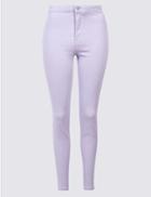 Marks & Spencer High Waist Super Skinny Jeans Lilac