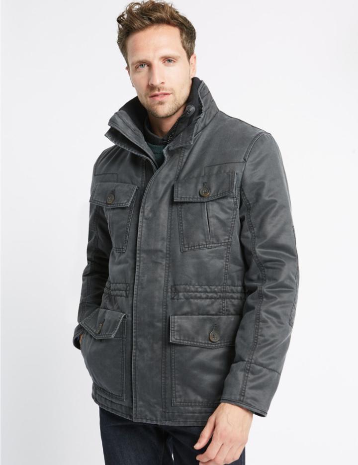 Marks & Spencer Pigment Parka Grey