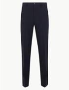 Marks & Spencer Navy Tailored Trousers Navy