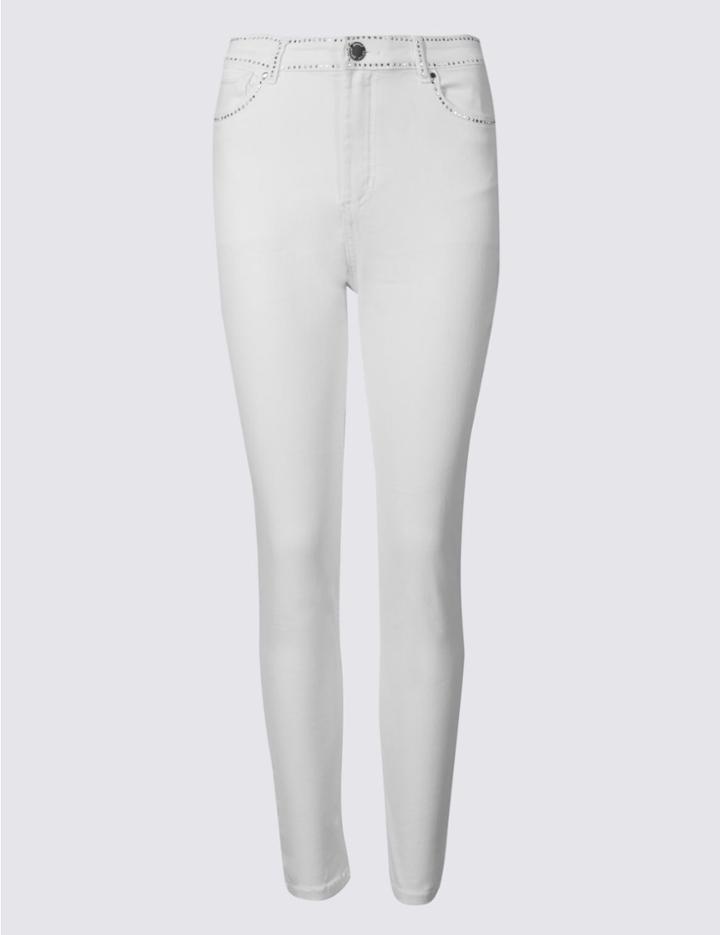 Marks & Spencer Skinny Jeans White