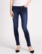 Marks & Spencer Roma Rise Slim Leg Jeans Indigo