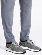 Marks & Spencer Knitted Lace-up Trainers Grey