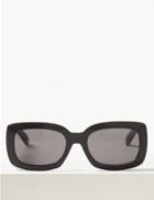 Marks & Spencer Slim Rectangle Sunglasses Black