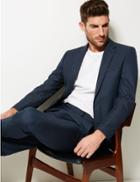 Marks & Spencer Navy Slim Fit Jacket