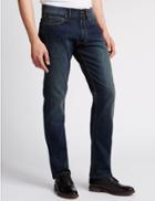 Marks & Spencer Slim Fit Stretch Water Resistant Jeans Tint