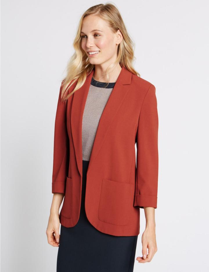 Marks & Spencer Patch Pocket Jacket Sienna