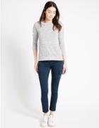 Marks & Spencer Cargo Skinny Trousers Navy