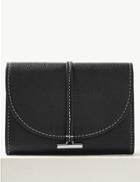 Marks & Spencer Faux Leather Purse Black