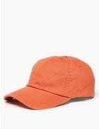 Marks & Spencer Pure Cotton Baseball Cap Orange