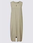 Marks & Spencer Tunic Midi Dress Sage