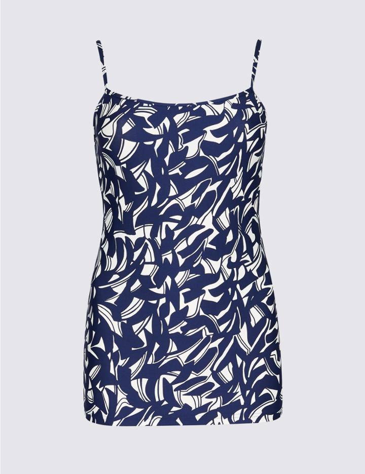 Marks & Spencer Swim Cami Navy Mix