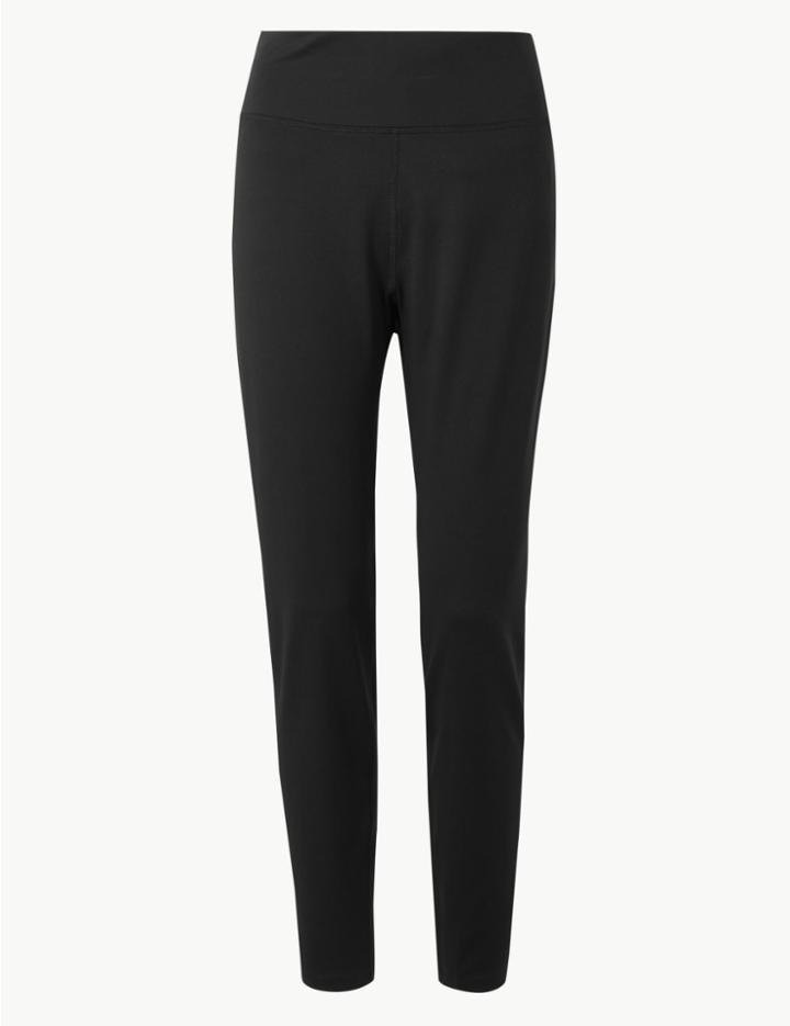 Marks & Spencer Performance Tapered Joggers Black