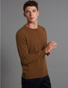 Marks & Spencer Pure Cashmere Crew Neck Jumper Rust