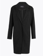 Marks & Spencer Knitted Lightweight Coat Black