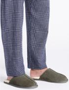 Marks & Spencer Shearling Slip-on Mule Slippers Grey