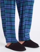 Marks & Spencer Bump Toe Slippers With Thinsulate&trade; Navy