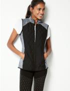 Marks & Spencer Quick Dry Quilted Gilet Black/grey
