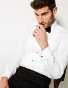 Marks & Spencer Pure Cotton Tailored Fit Dinner Shirt