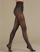 Marks & Spencer 20 Denier Firm Support Tights Nearly Black