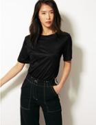 Marks & Spencer Regular Fit Short Sleeve T-shirt Black