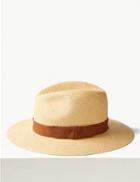 Marks & Spencer Luxury Panama Hat Tobacco
