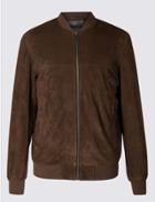 Marks & Spencer Suede Jacket Brown