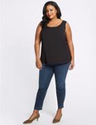 Marks & Spencer Curve High Waist Super Skinny Jeans Dark Indigo Mix